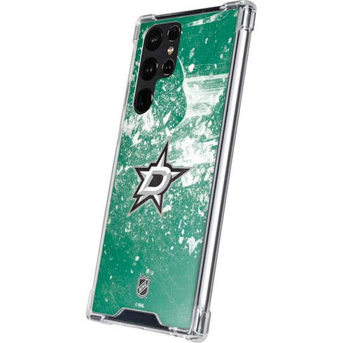 NHL Dallas Stars Frozen Galaxy S23 Ultra Clear Case