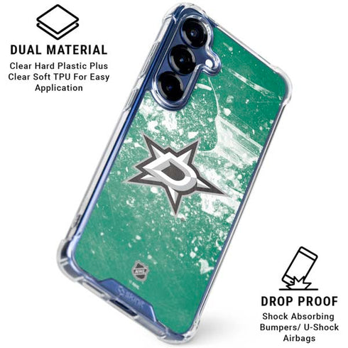 NHL Dallas Stars Frozen Galaxy S25 FE Clear Case