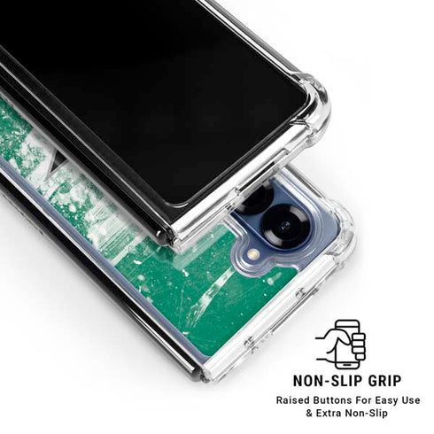 NHL Dallas Stars Frozen Galaxy Z Fold7 Clear Case