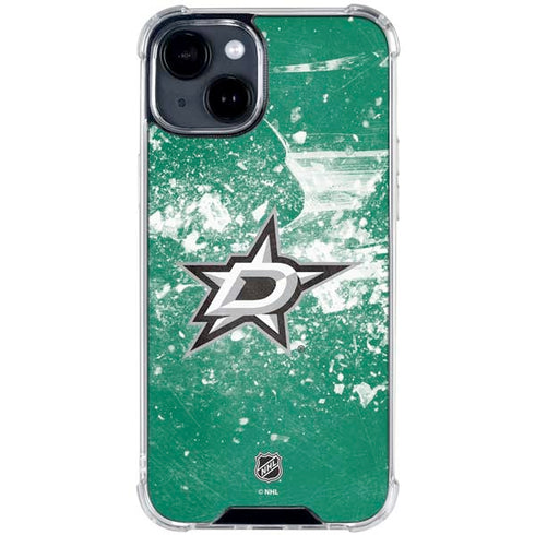NHL Dallas Stars Frozen iPhone 15 Clear Case