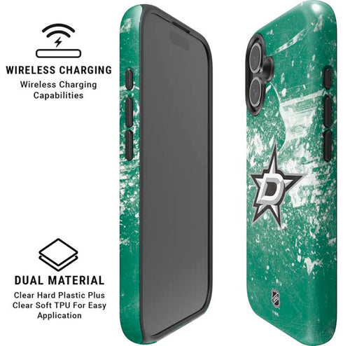 NHL Dallas Stars Frozen iPhone 16 Magsafe Impact Case