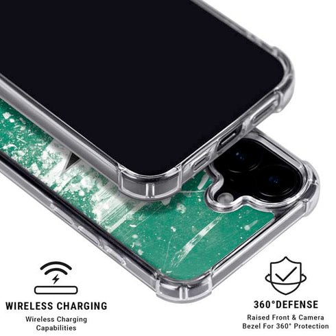 NHL Dallas Stars Frozen iPhone 16 Plus Clear Case