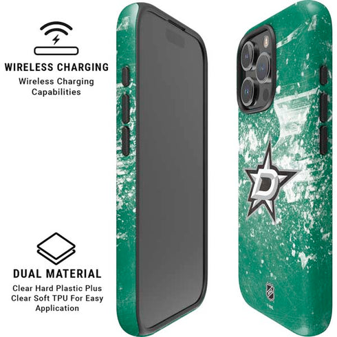 NHL Dallas Stars Frozen iPhone 16 Pro Magsafe Impact Case
