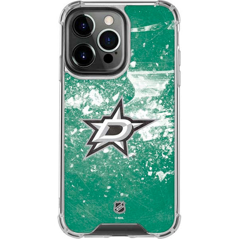 NHL Dallas Stars Frozen iPhone 16 Pro Max Clear Case