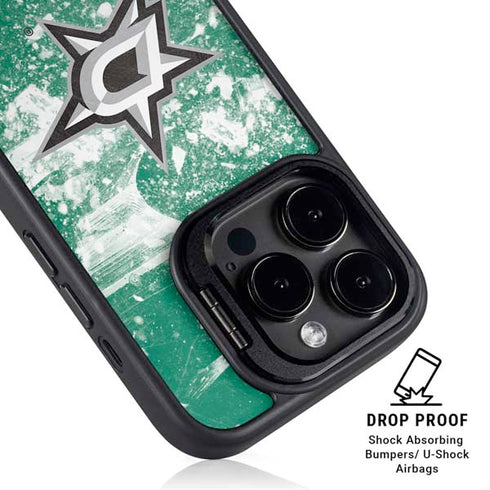 NHL Dallas Stars Frozen iPhone 16 Pro Max Kickstand Case