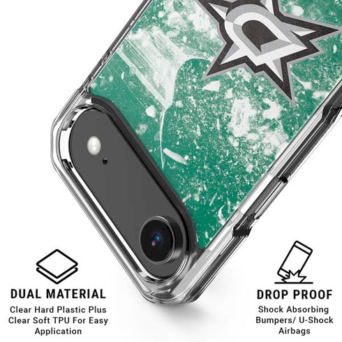 NHL Dallas Stars Frozen iPhone 17 Air Clear Case