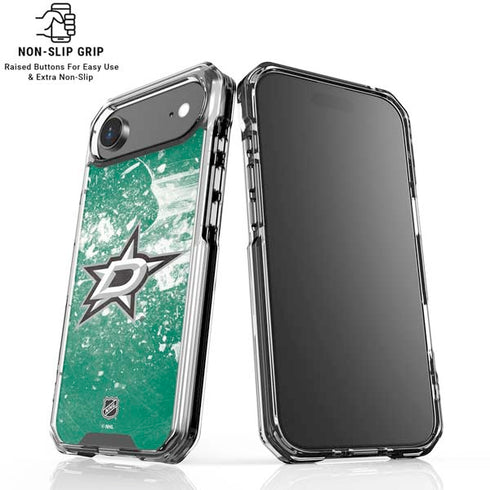 NHL Dallas Stars Frozen iPhone 17 Air Clear Case