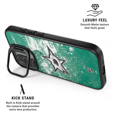 NHL Dallas Stars Frozen iPhone 17 Kickstand Case