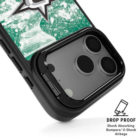 NHL Dallas Stars Frozen iPhone 17 Pro Kickstand Case