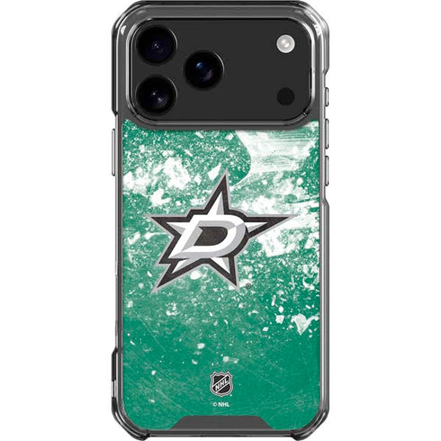 NHL Dallas Stars Frozen iPhone 17 Pro Max Clear Case