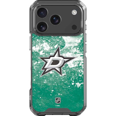 NHL Dallas Stars Frozen iPhone 18 Pro Clear Case