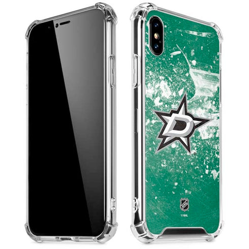 NHL Dallas Stars Frozen iPhone X/XS Clear Case