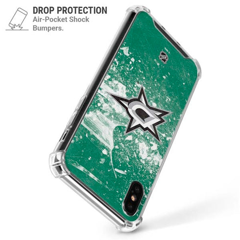 NHL Dallas Stars Frozen iPhone X/XS Clear Case