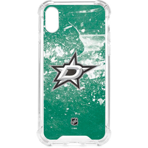 NHL Dallas Stars Frozen iPhone XS Clear Case