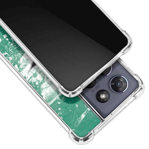 NHL Dallas Stars Frozen Moto G 5G (2025) Clear Case