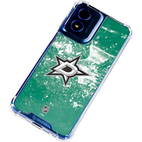 NHL Dallas Stars Frozen Moto G 5G (2024) Clear Case