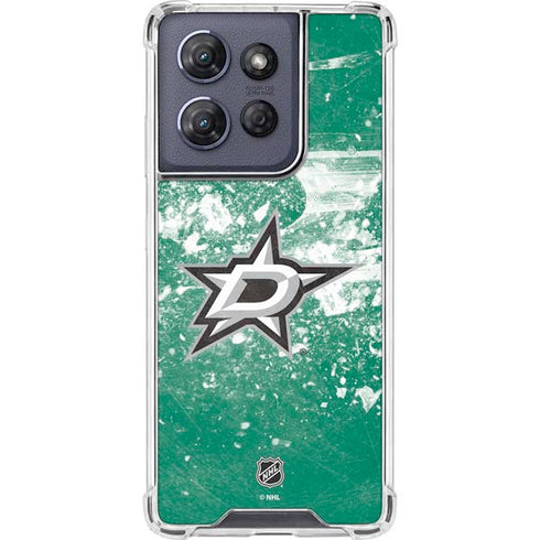 NHL Dallas Stars Frozen Moto G Stylus 5G (2025) Clear Case