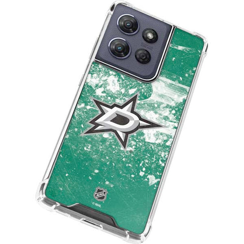 NHL Dallas Stars Frozen Moto G Stylus 5G (2025) Clear Case