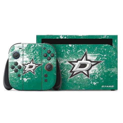 NHL Dallas Stars Frozen Nintendo Switch 2 (2025) with Joy-Con Skin