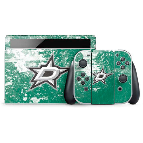 NHL Dallas Stars Frozen Nintendo Skins