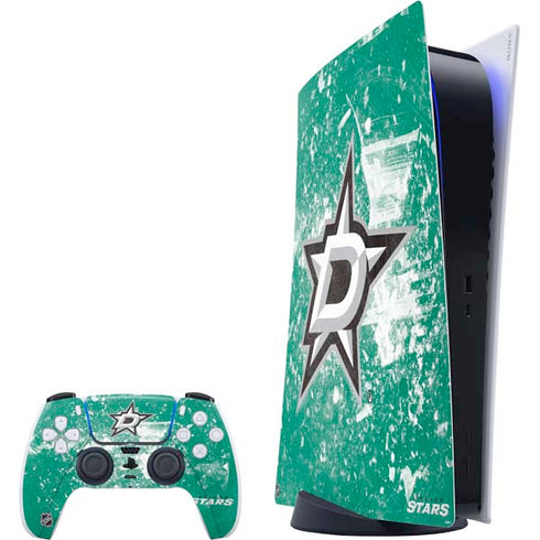 NHL Dallas Stars Frozen PlayStation PS5 Skins
