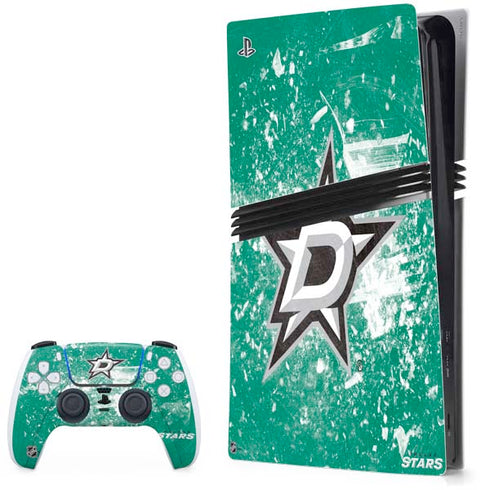 NHL Dallas Stars Frozen PlayStation PS5 Skins