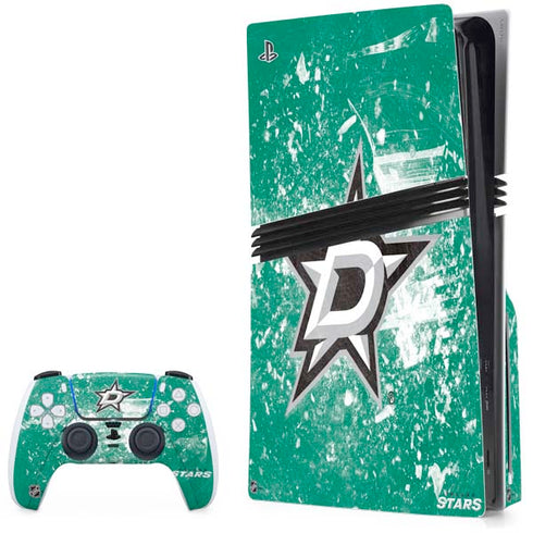 NHL Dallas Stars Frozen PlayStation PS5 Skins
