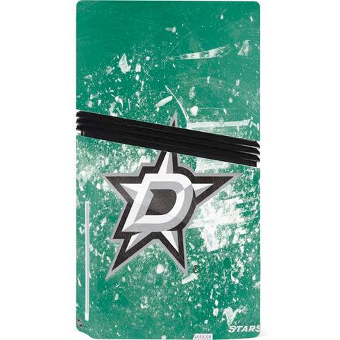 NHL Dallas Stars Frozen PS5 Pro Disk Console Skin