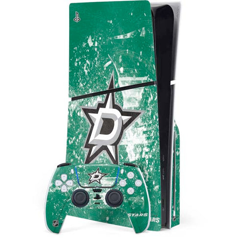 NHL Dallas Stars Frozen PlayStation PS5 Skins