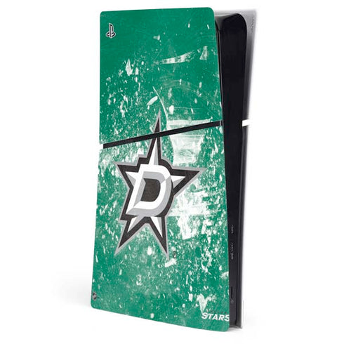 NHL Dallas Stars Frozen PS5 Slim Digital Edition Console Skin