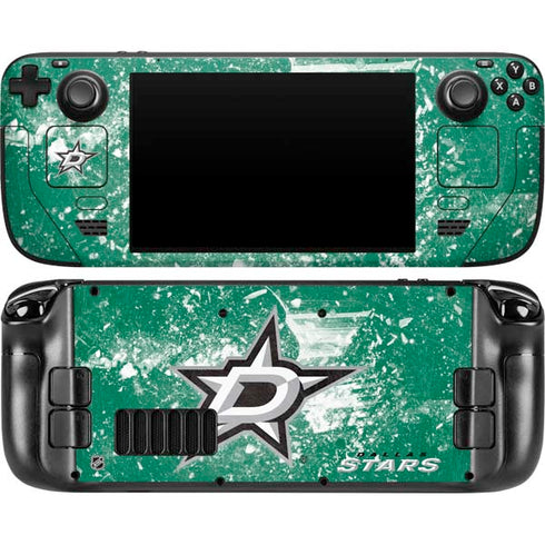 NHL Dallas Stars Frozen Steam Deck Handheld Gaming Computer OLED Skin