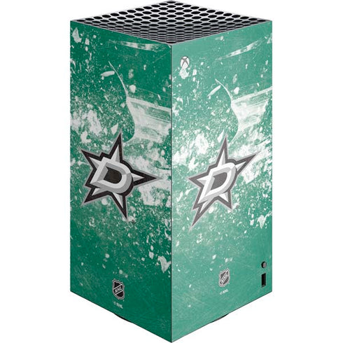 NHL Dallas Stars Frozen XBox Series X Digital Edition Console Skin