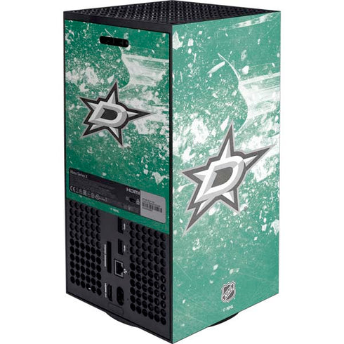 NHL Dallas Stars Frozen XBox Series X Digital Edition Console Skin
