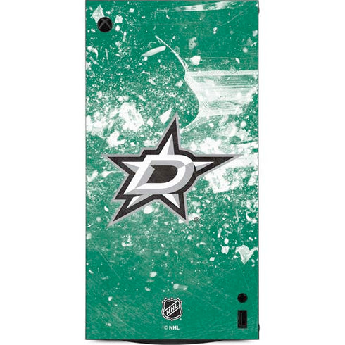NHL Dallas Stars Frozen XBox Series X Digital Edition Console Skin