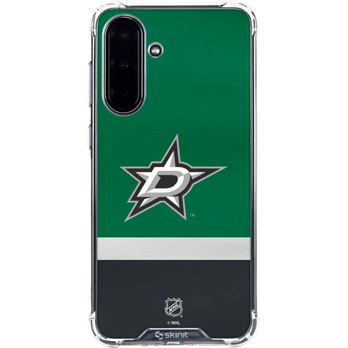 NHL Dallas Stars Jersey Galaxy A36 5G Clear Case