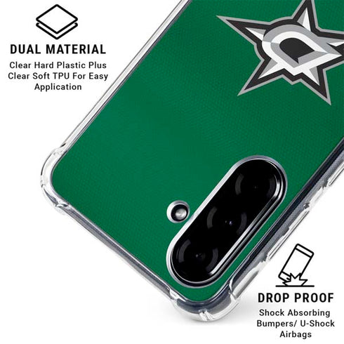 NHL Dallas Stars Jersey Galaxy A36 5G Clear Case