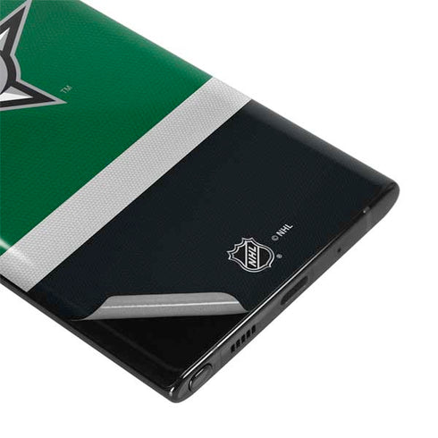 NHL Dallas Stars Jersey Galaxy Note 10 Plus Skin
