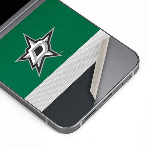 NHL Dallas Stars Jersey Galaxy Z Flip6 Skin