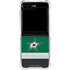 NHL Dallas Stars Jersey Galaxy Z Flip6 Clear Case