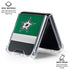 NHL Dallas Stars Jersey Galaxy Z Flip6 Clear Case