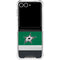 NHL Dallas Stars Jersey Galaxy Z Flip7 Clear Case