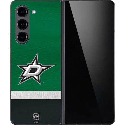 NHL Dallas Stars Jersey Galaxy Z Fold5 5G Skin