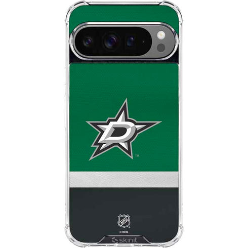 NHL Dallas Stars Jersey Google Pixel 10 Pro XL Clear Case