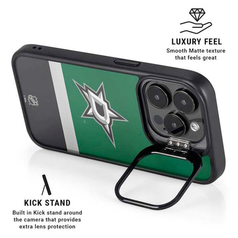 NHL Dallas Stars Jersey iPhone 14 Pro Kickstand Case