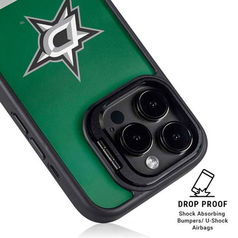 NHL Dallas Stars Jersey iPhone 15 Pro Kickstand Case