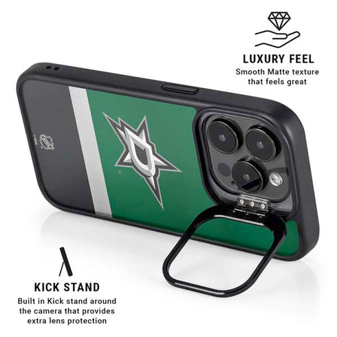 NHL Dallas Stars Jersey iPhone 15 Pro Max Kickstand Case