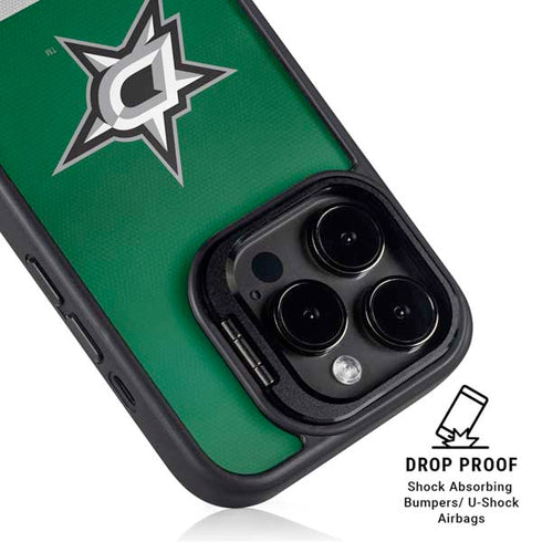 NHL Dallas Stars Jersey iPhone 15 Pro Max Kickstand Case