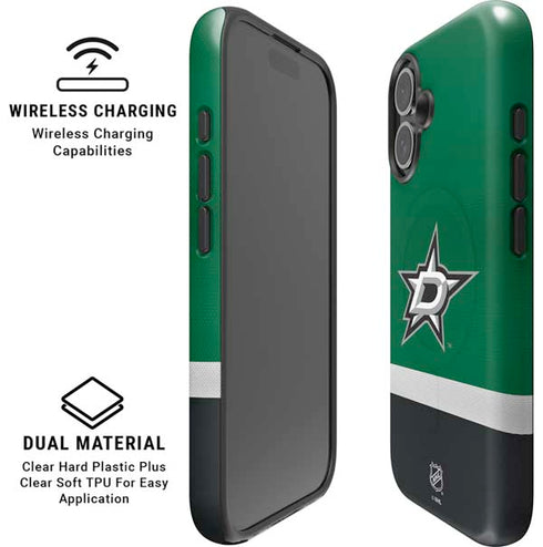 NHL Dallas Stars Jersey iPhone 16 Magsafe Impact Case