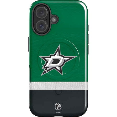 NHL Dallas Stars Jersey iPhone 16 Plus Magsafe Impact Case