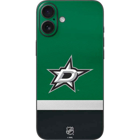 NHL Dallas Stars Jersey iPhone 16 Plus Skin